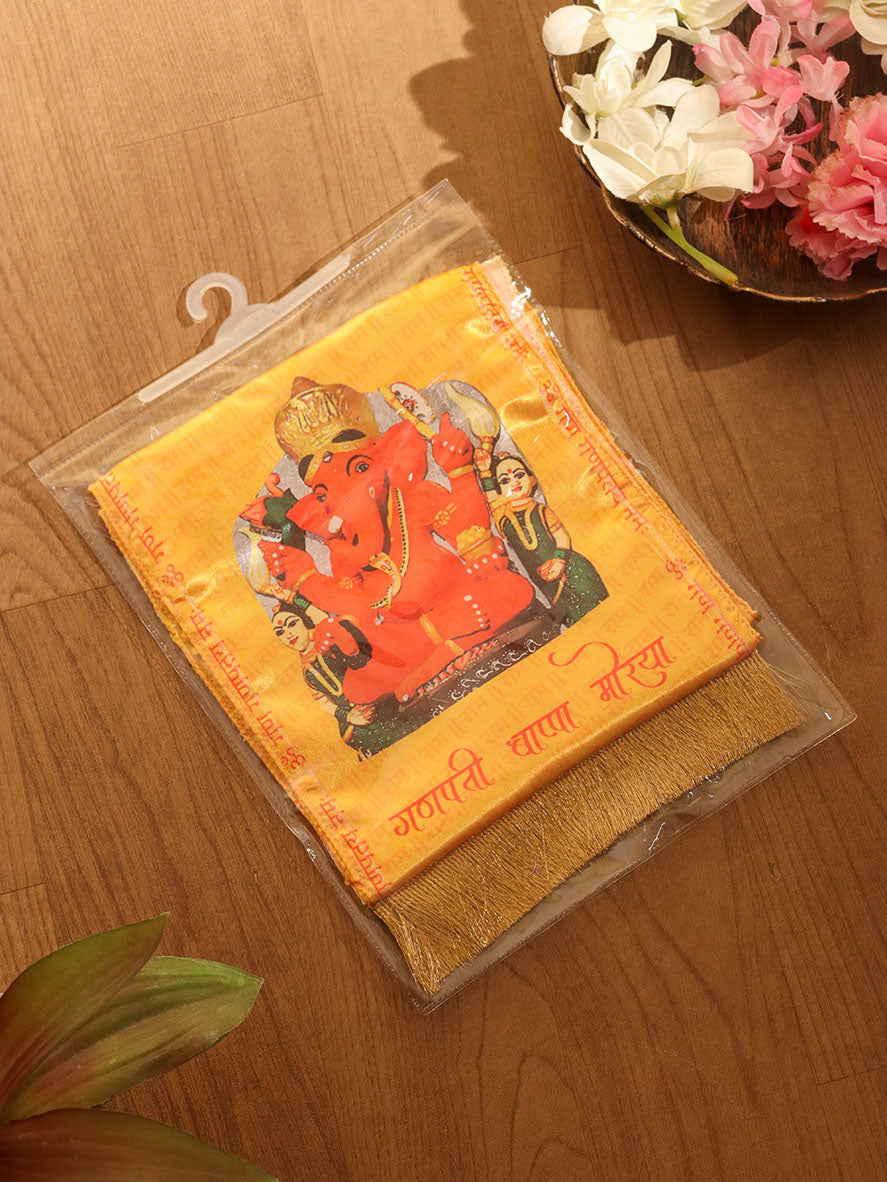 Ganpati Ashirwad Stoles: Faithful Fashion for the Modern Devotee - Luxurion World - Luxurion World