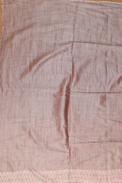 Soft and Elegant Pastel Bhagalpur Silk Saree - Luxurion World