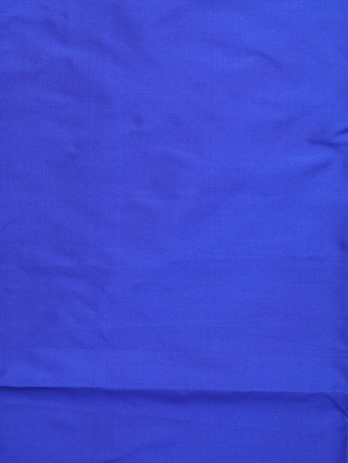 Blue Plain Silk Fabric ( 1 Mtr ) - divyaindia 