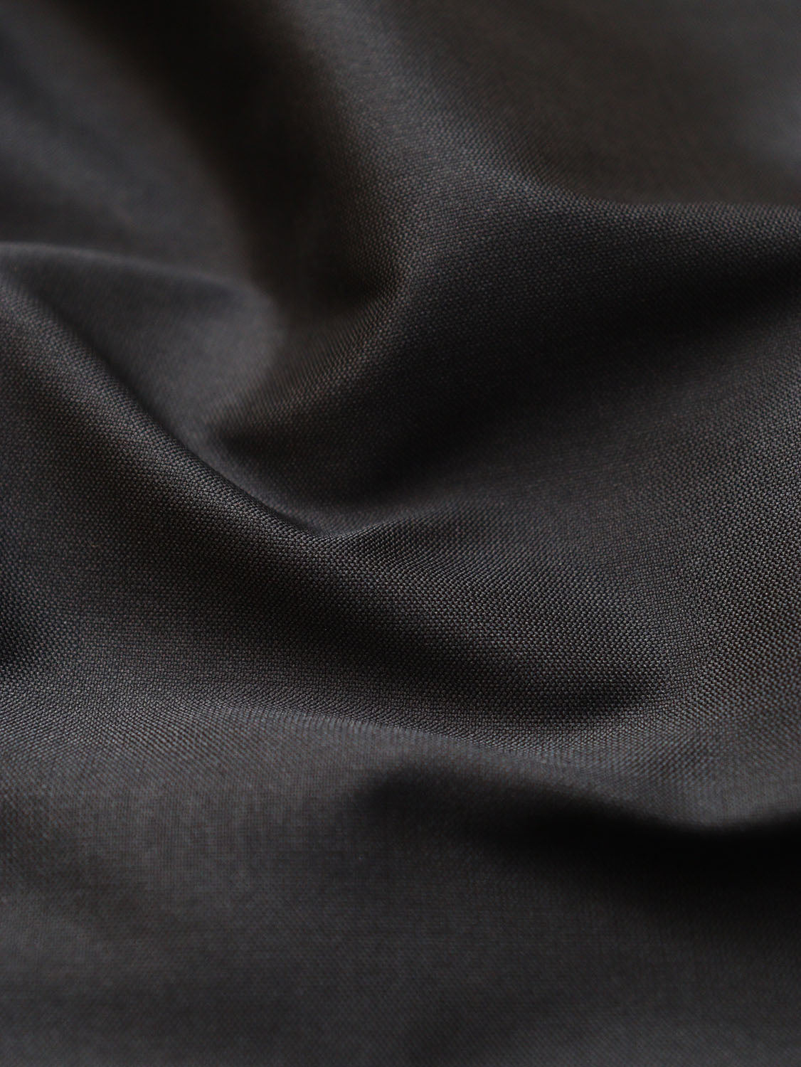 Black Plain Silk Fabric ( 1 Mtr ) - divyaindia 