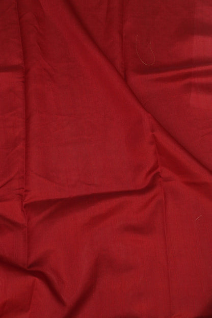 Elegant Brown Silk Sambalpuri Print Saree