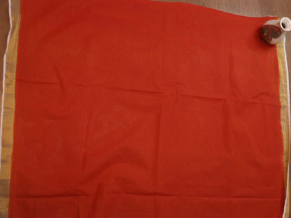 Hand Painted Kerala Cotton Saree - Vibrant Multicolor Design